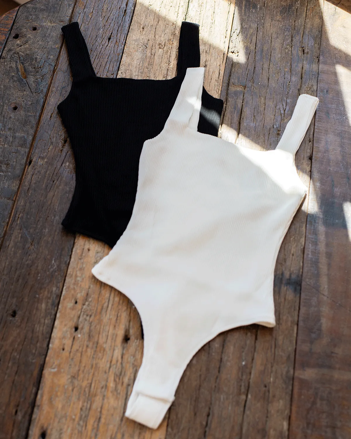 Ribbed Bodysuit