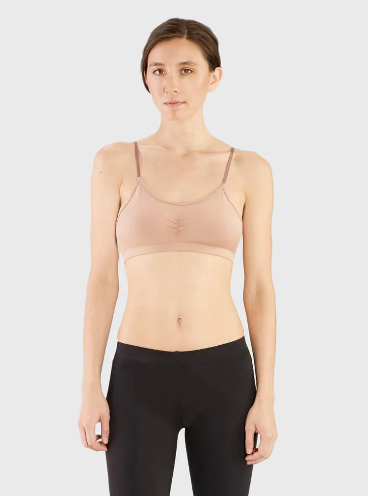 Ruched Bralette Nude by Miakoda