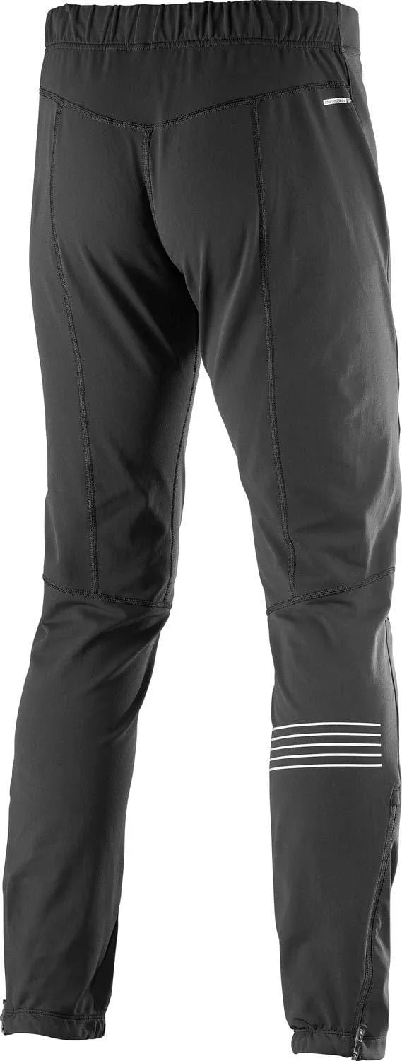 Salomon Men's Rs Warm Softshell Pant , Black, Large