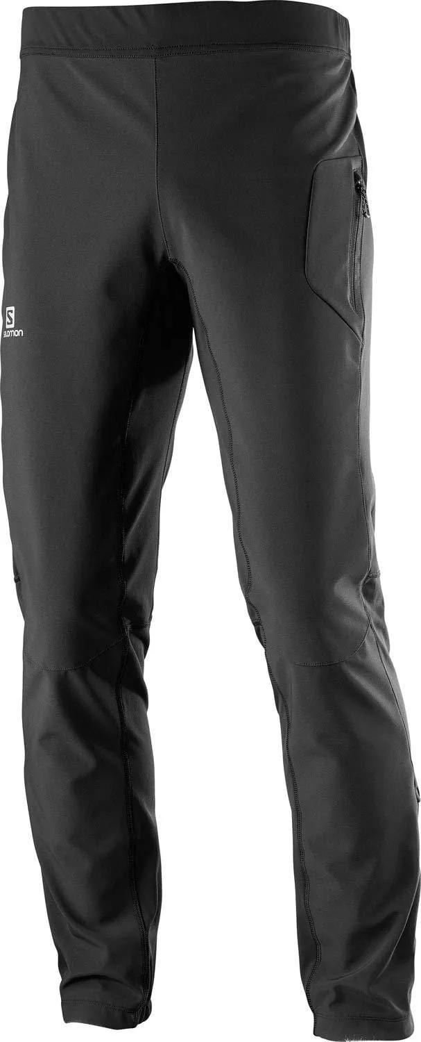 Salomon Men's Rs Warm Softshell Pant , Black, Large