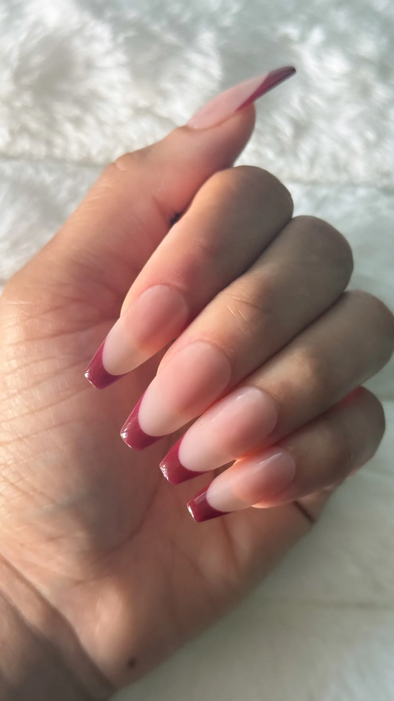 ShadedbyShanell Essential French Tips | SHEER NUDE FULL | 30 NAILS PRESS-ON SET | Medium Ballerina | Nude Collection