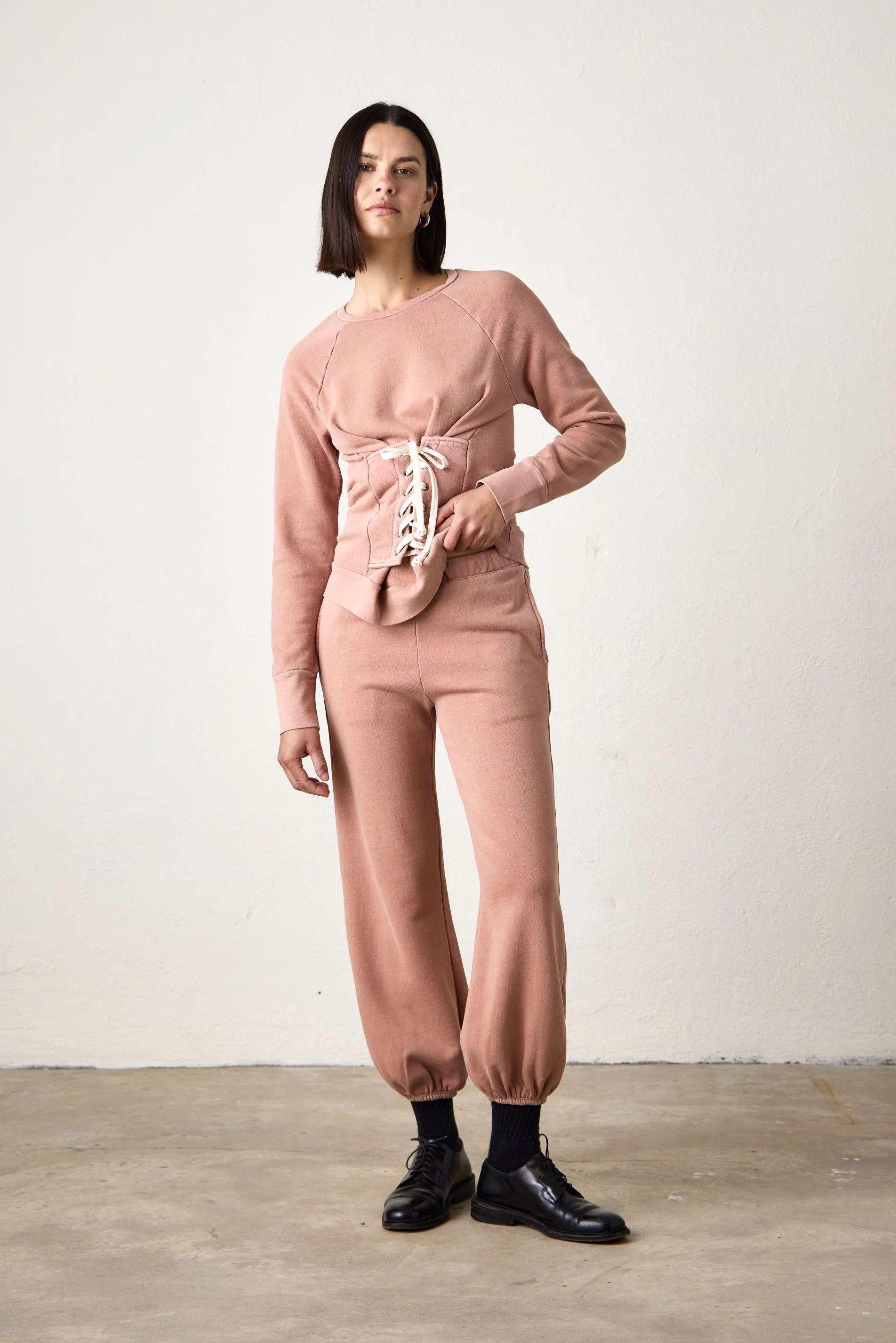 SHANE BILLOW SWEATPANT / ITALIAN CLAY