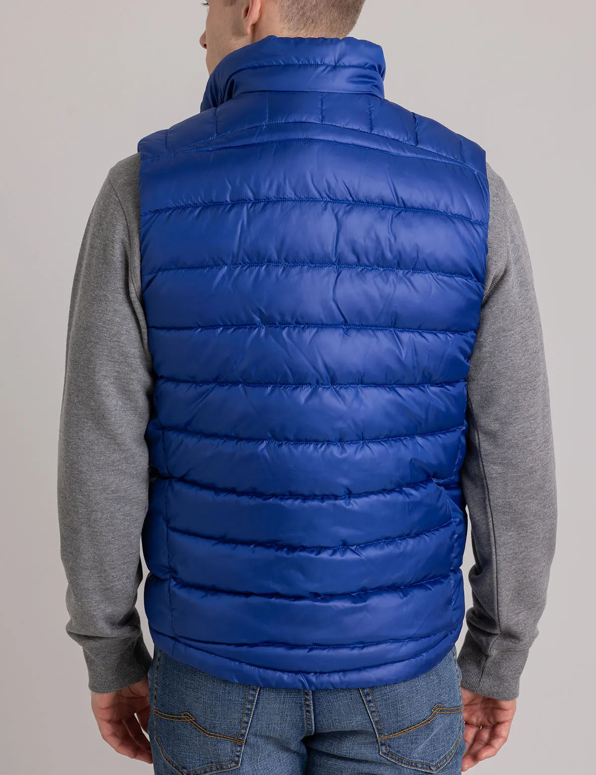 SMALL CHANNEL QUILTED PACKABLE VEST