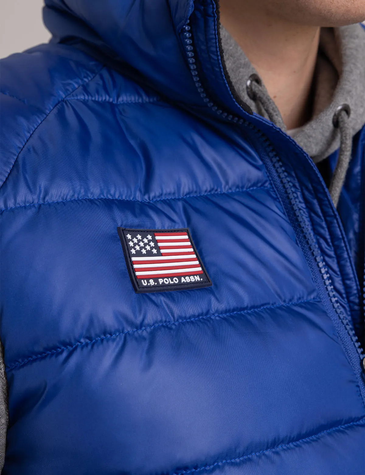 SMALL CHANNEL QUILTED PACKABLE VEST