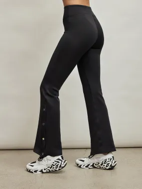 Snapped Legging - Black