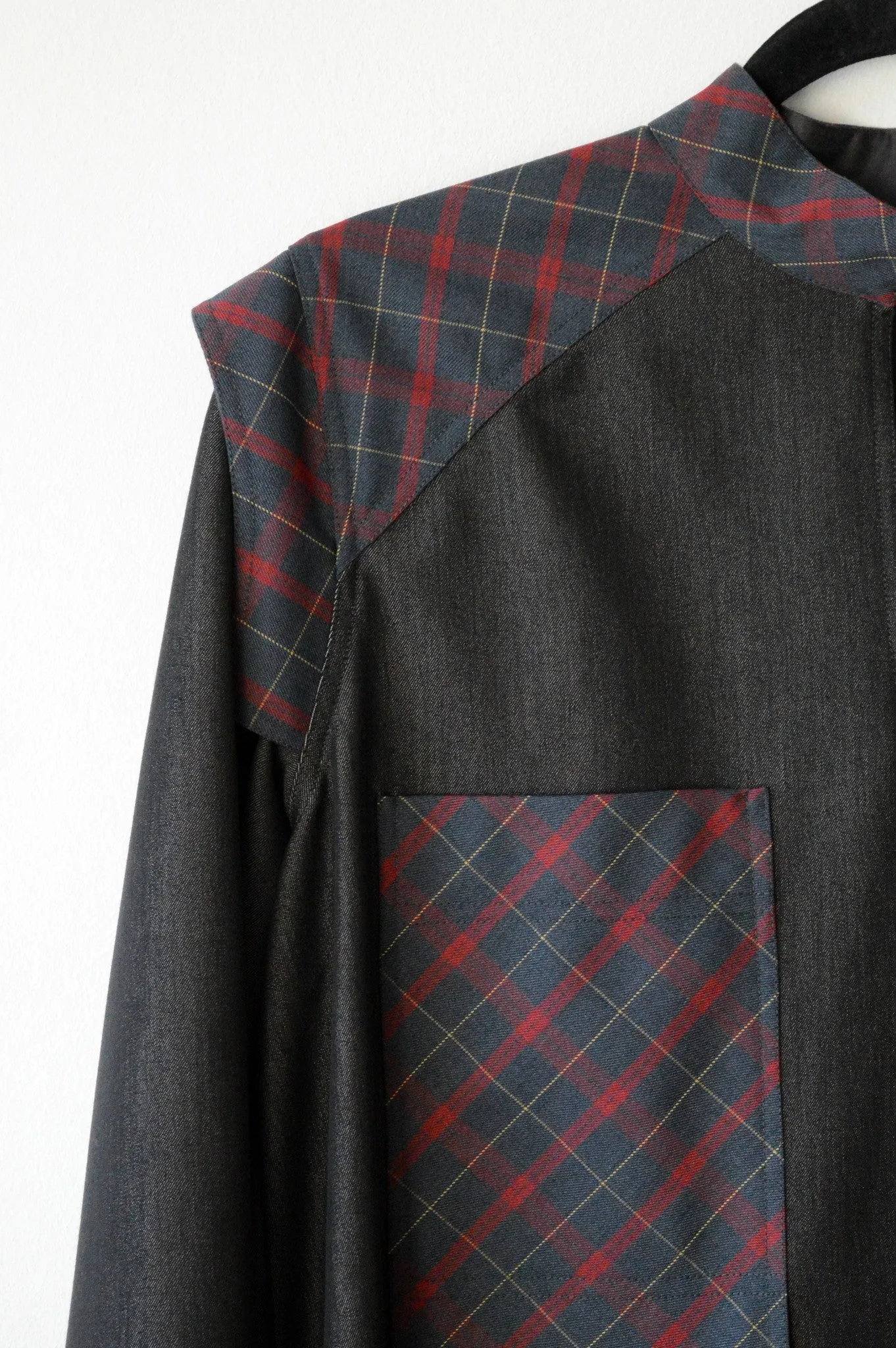 Space Warrior Princess - Denim   Tartan