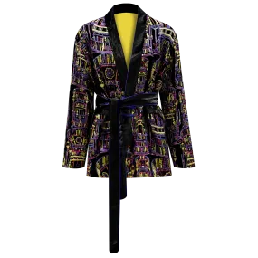 SPARKLE by KAREN CHAN x ICHO【BOY LANTERN】Velvet Robe Jacket