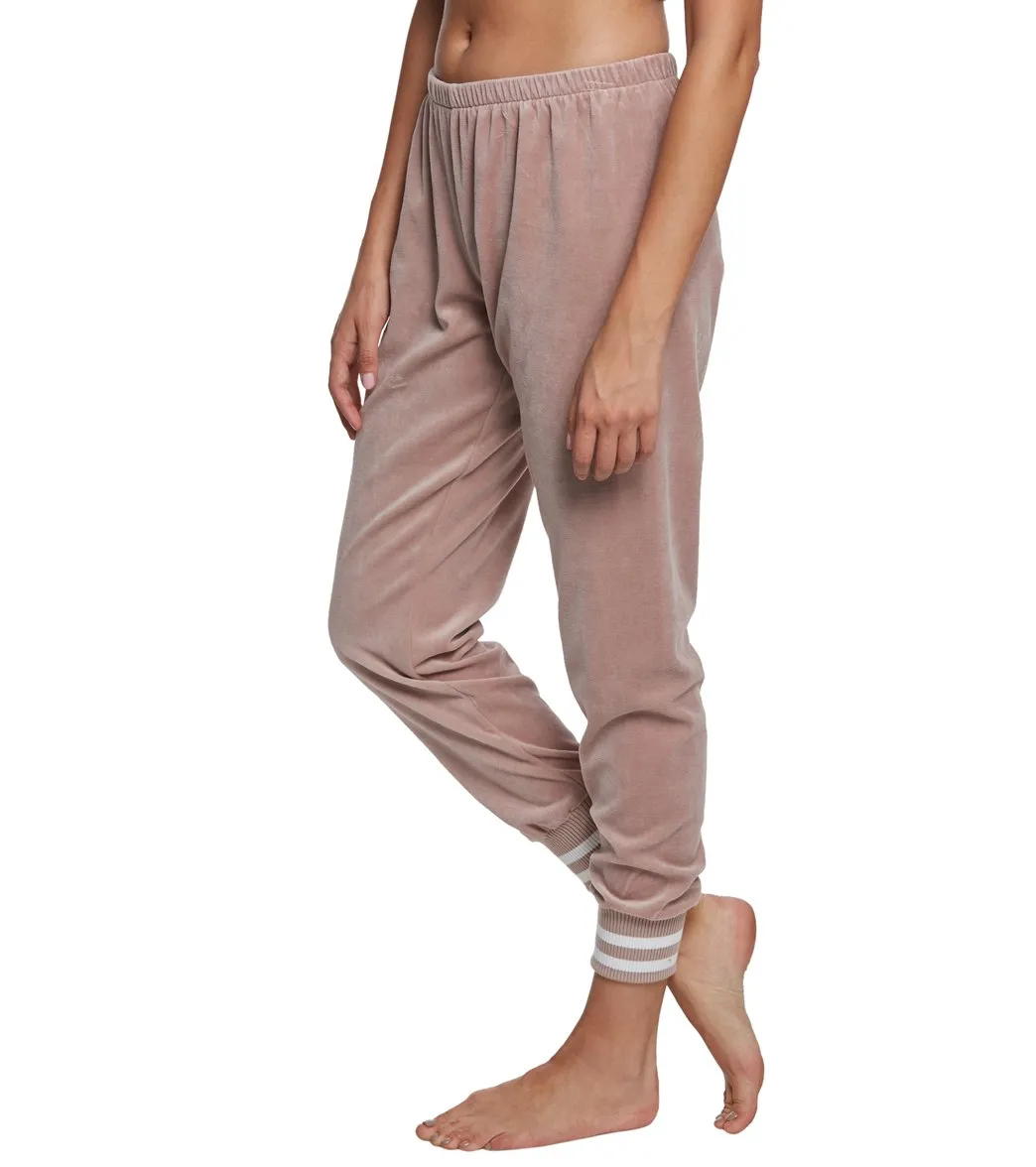 Spiritual Gangster Velour Joggers
