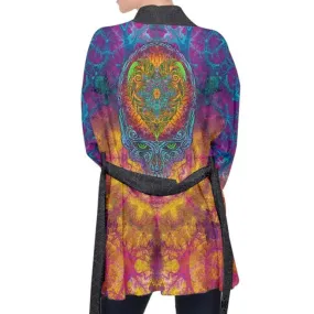 Steal Your Heart Velvet Kimono Robe