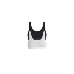 Stretch Cotton U-Neck Bralette 2-pack | Cotton Classic Pack