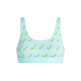 Stretch Cotton U-Neck Bralette | Go Bananas