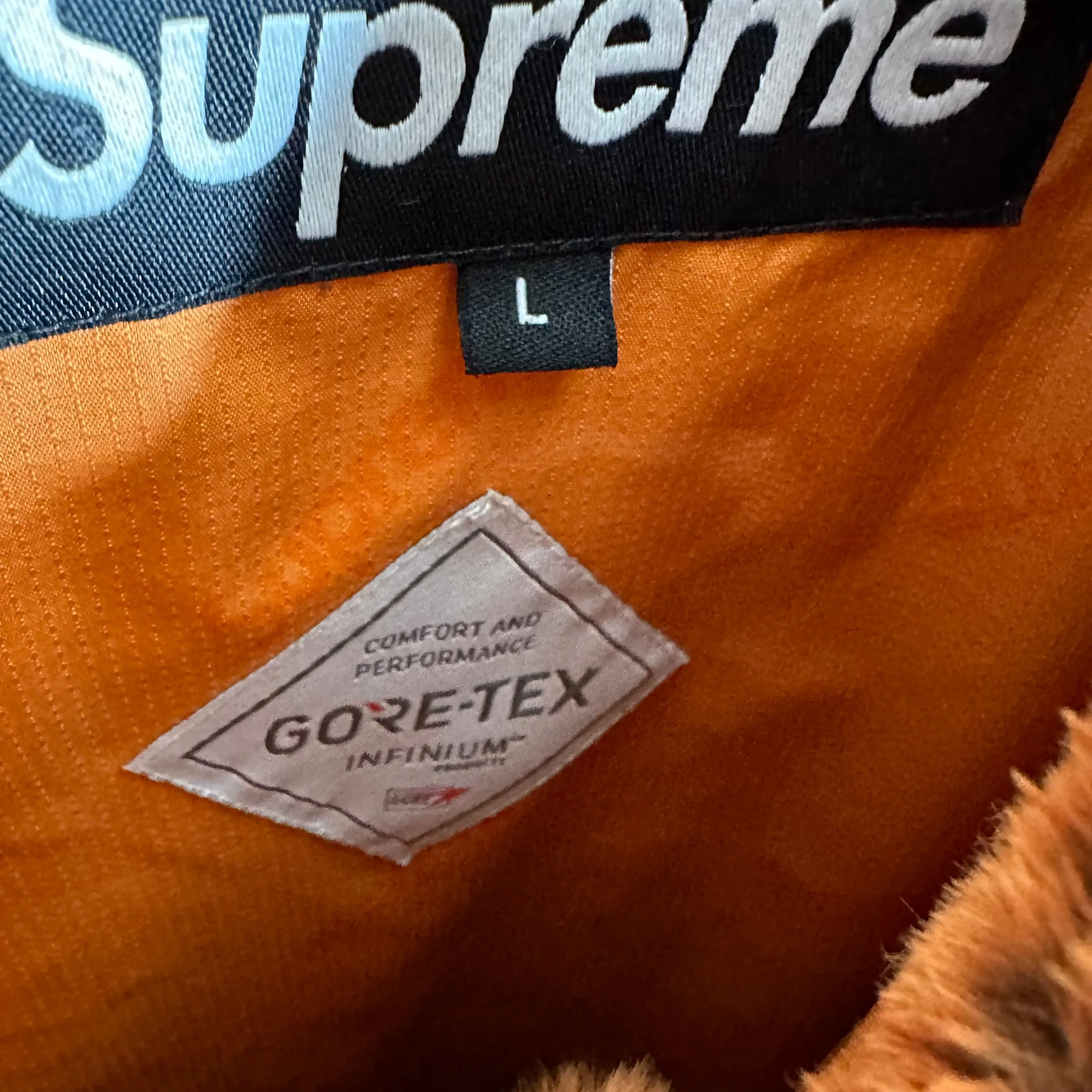 Supreme x Goretex Faux Fur Jacket