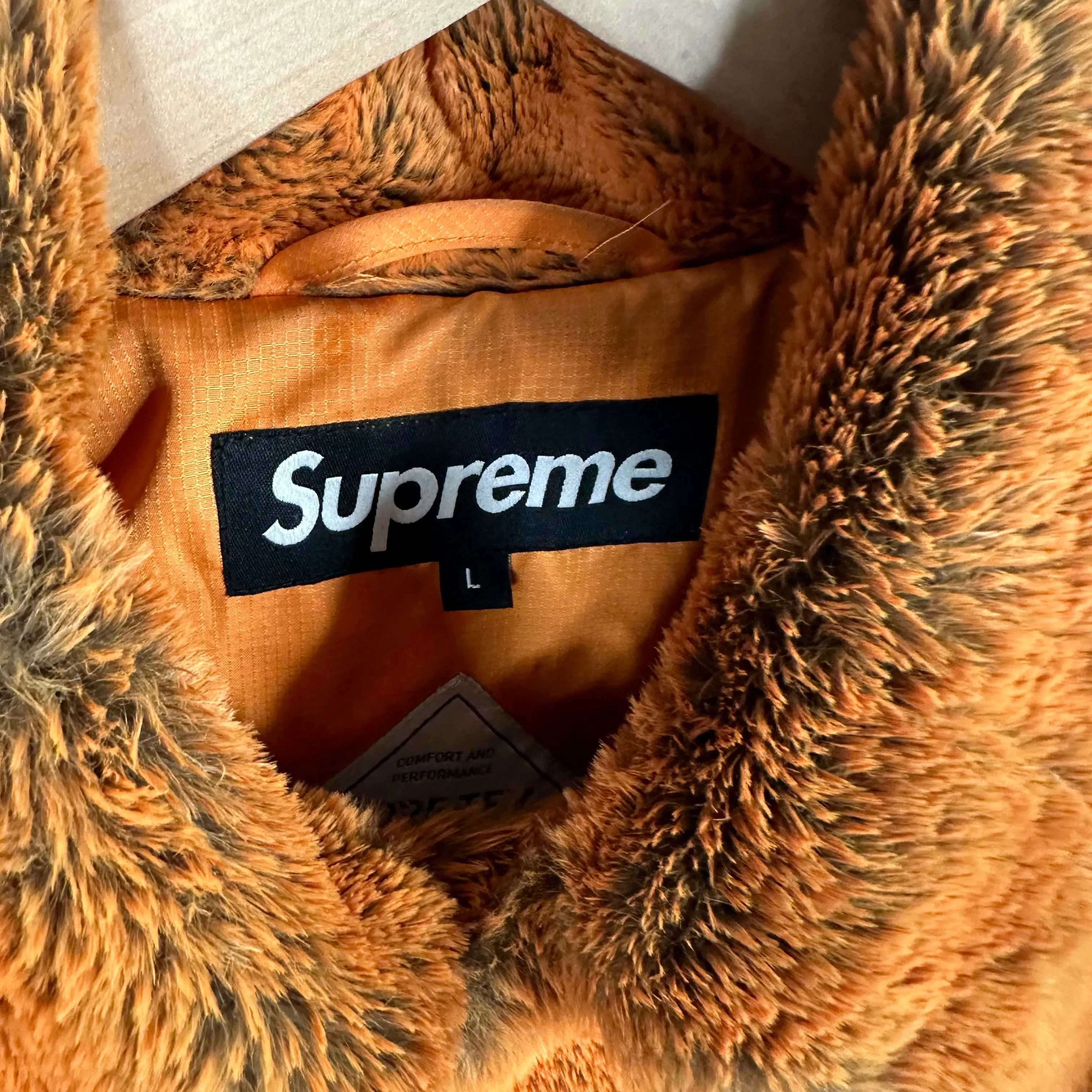 Supreme x Goretex Faux Fur Jacket