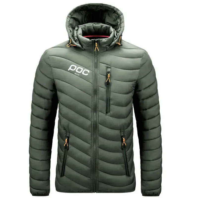 Thermal Cycling Hooded Warm Coat