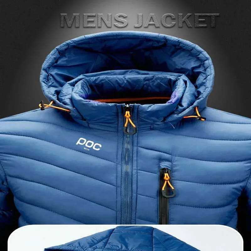 Thermal Cycling Hooded Warm Coat