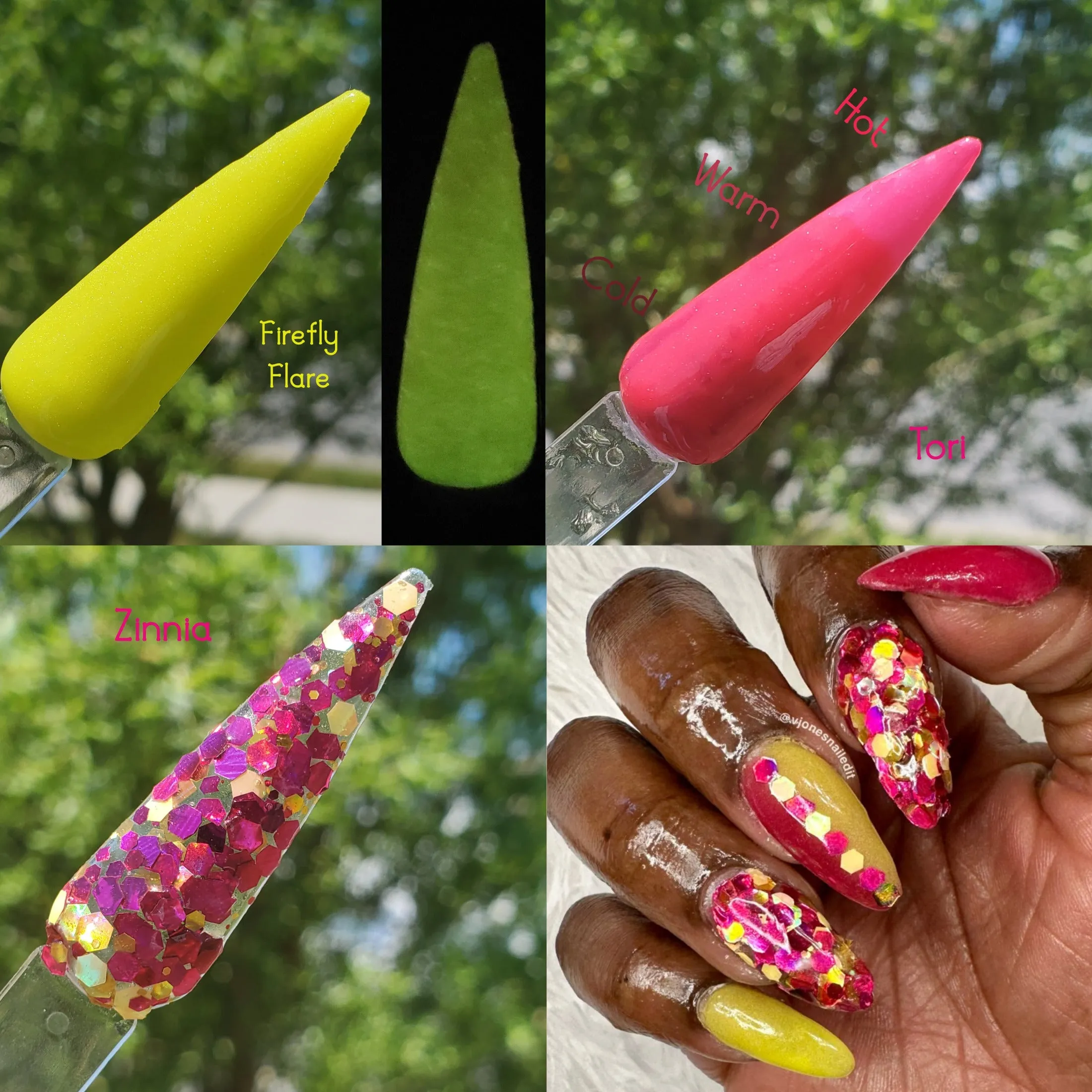 Tori- Pink Triple Thermal Nail Dip Powder