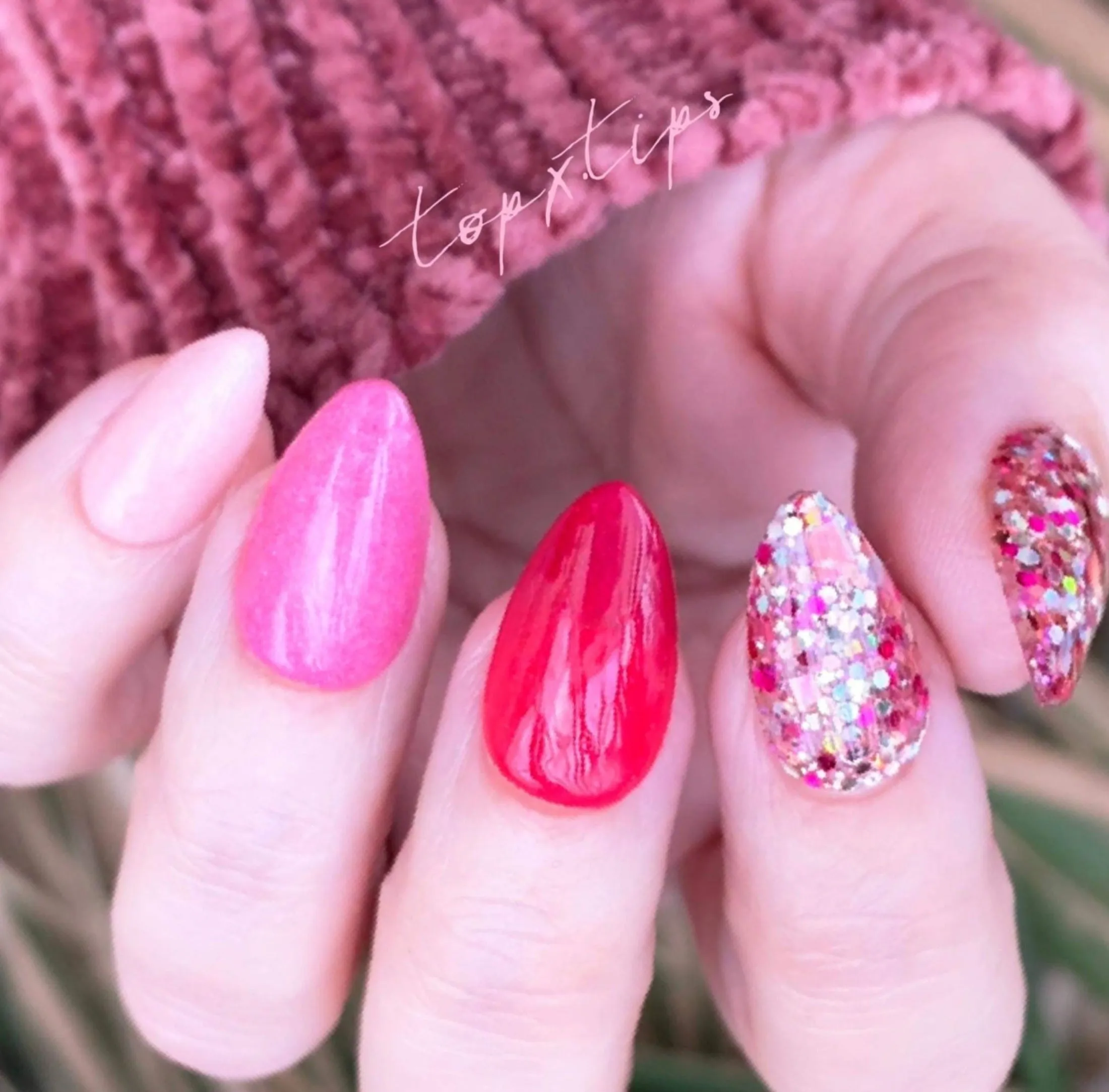 Tori- Pink Triple Thermal Nail Dip Powder