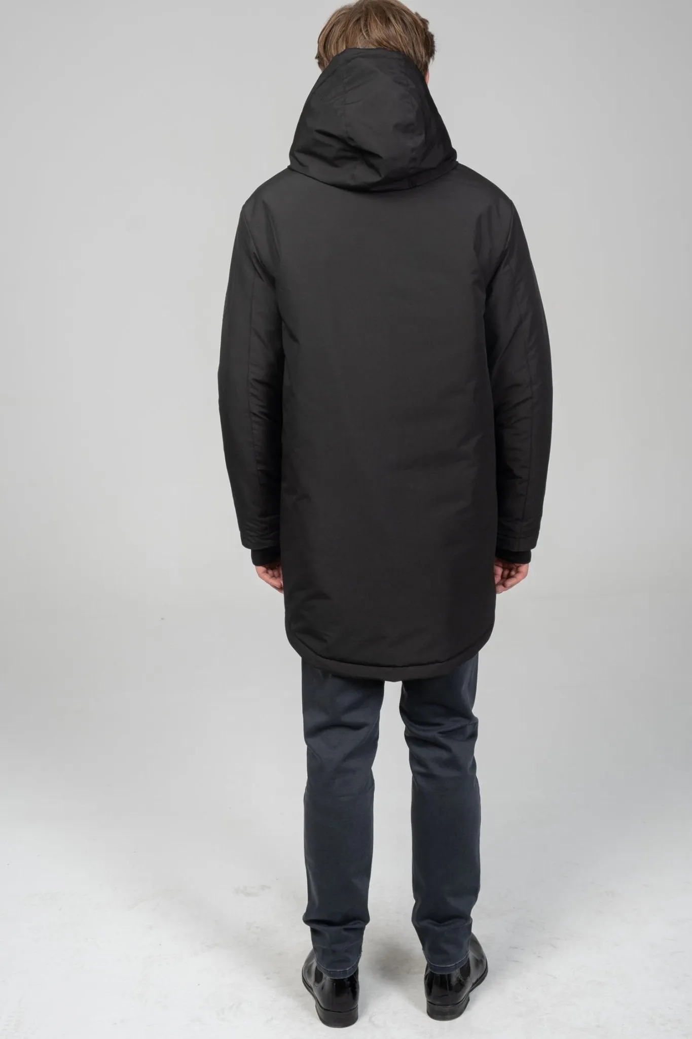 Traveler's Thermal Winter Coat - Black