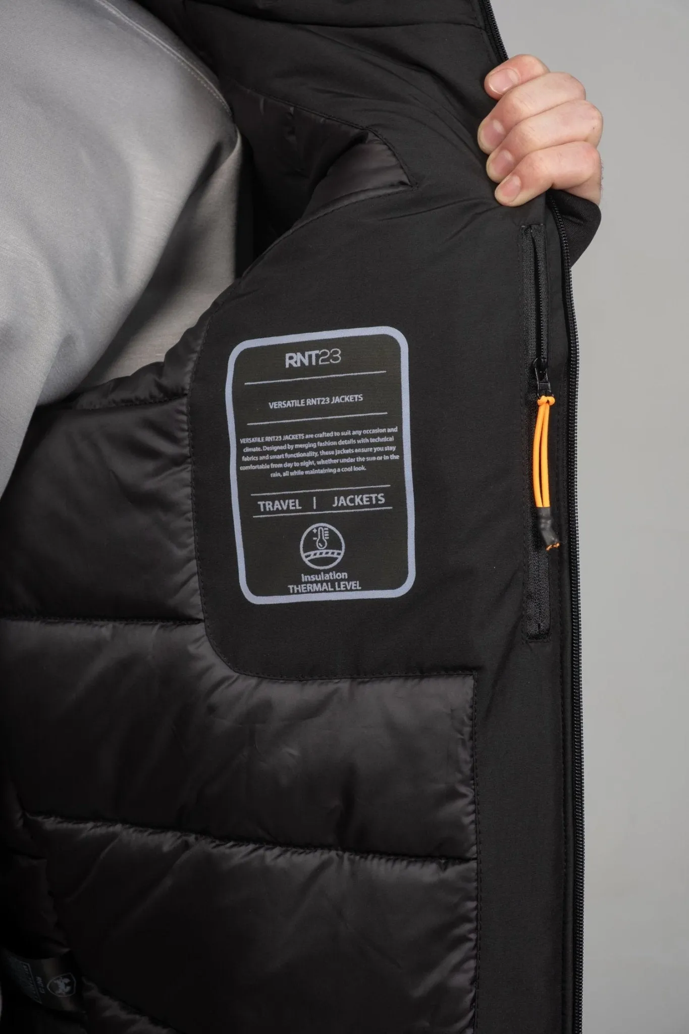 Traveler's Thermal Winter Coat - Black