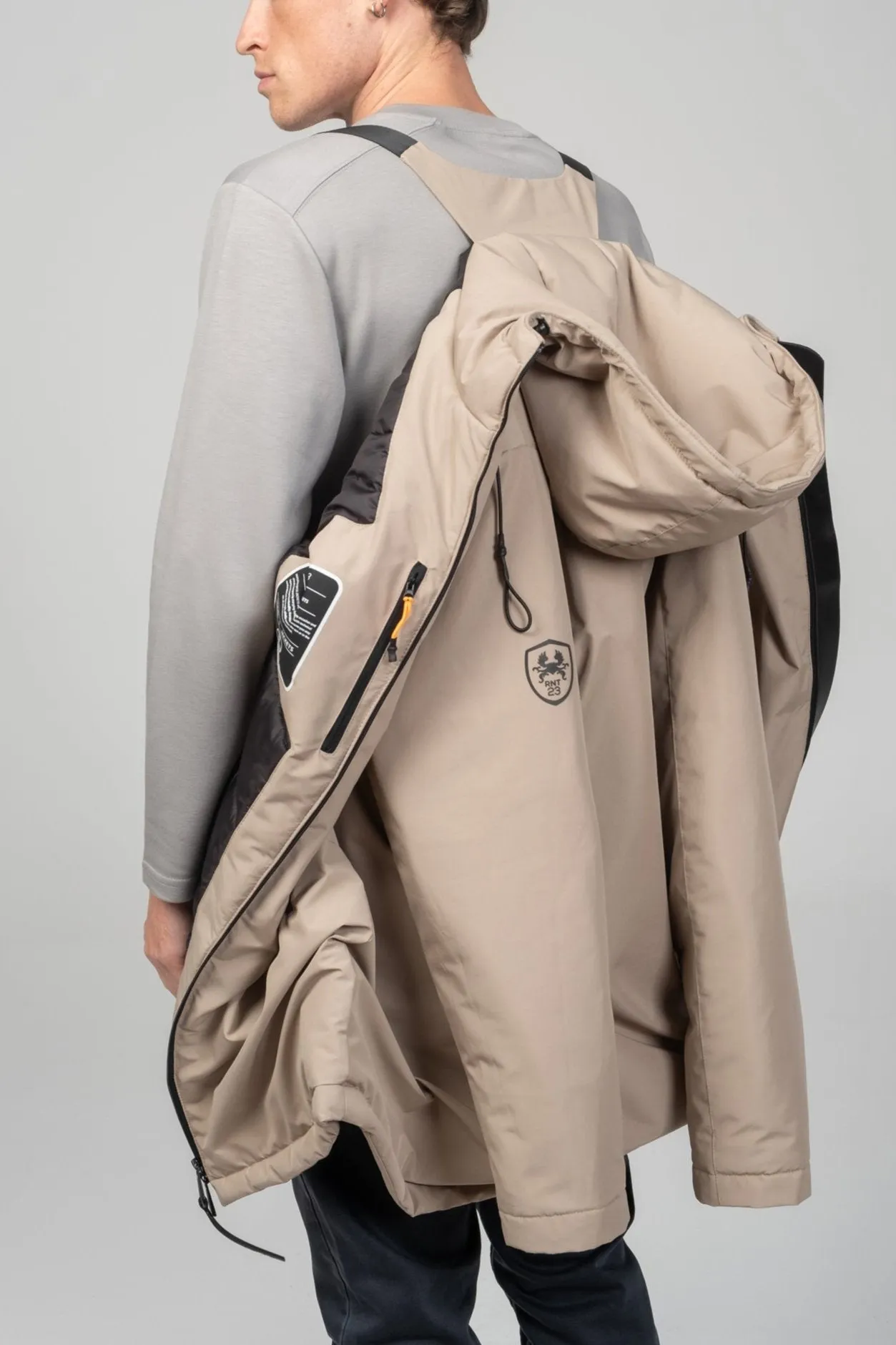 Traveler's Thermal Winter Coat - Stone