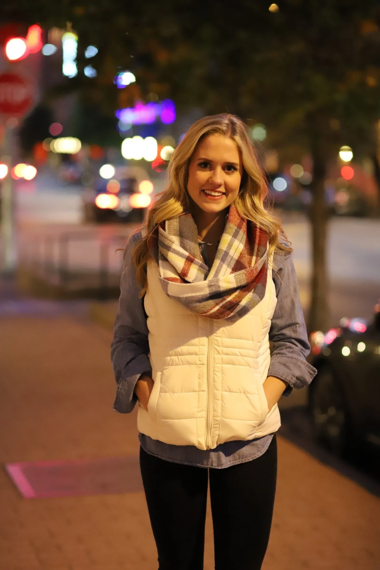 U.S. POLO ASSN. Puffer Vest with Sherpa Lining