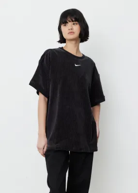 Velour Boyfriend T-Shirt