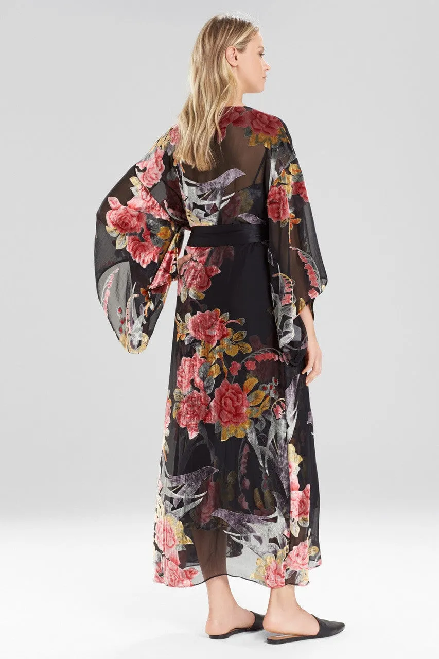 Velvet Burnout Robe