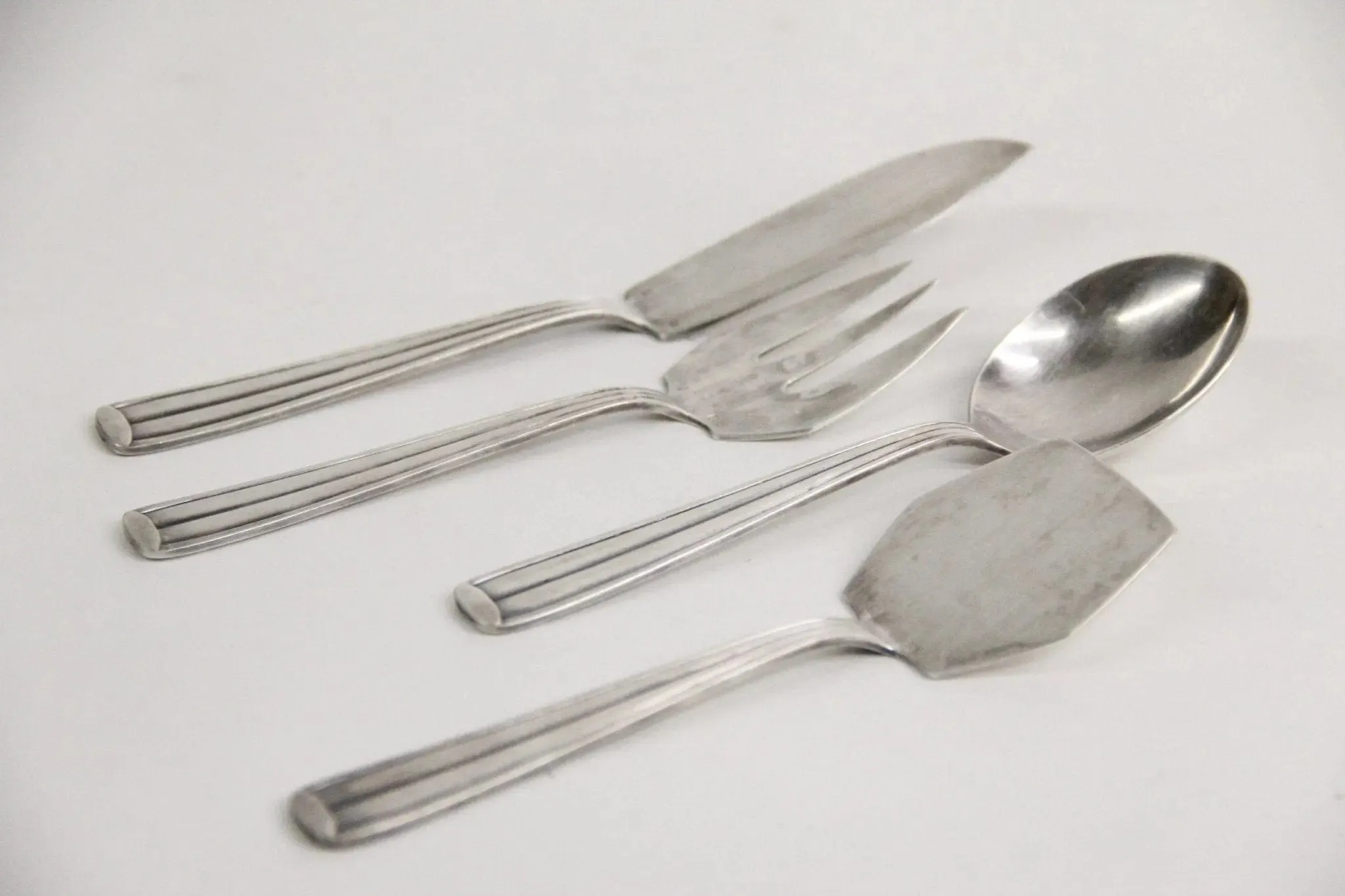 Vintage French Serving Set | Hors D'oeuvres Flatware Set