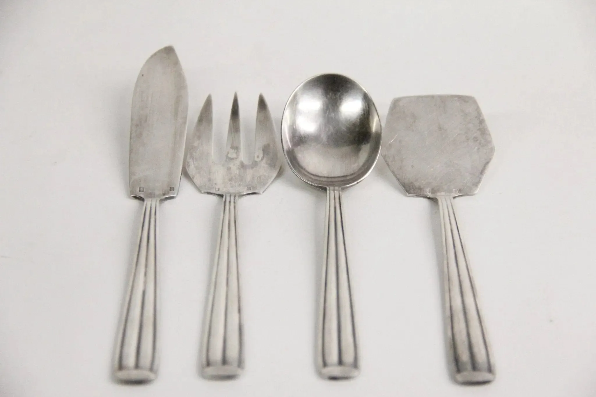 Vintage French Serving Set | Hors D'oeuvres Flatware Set