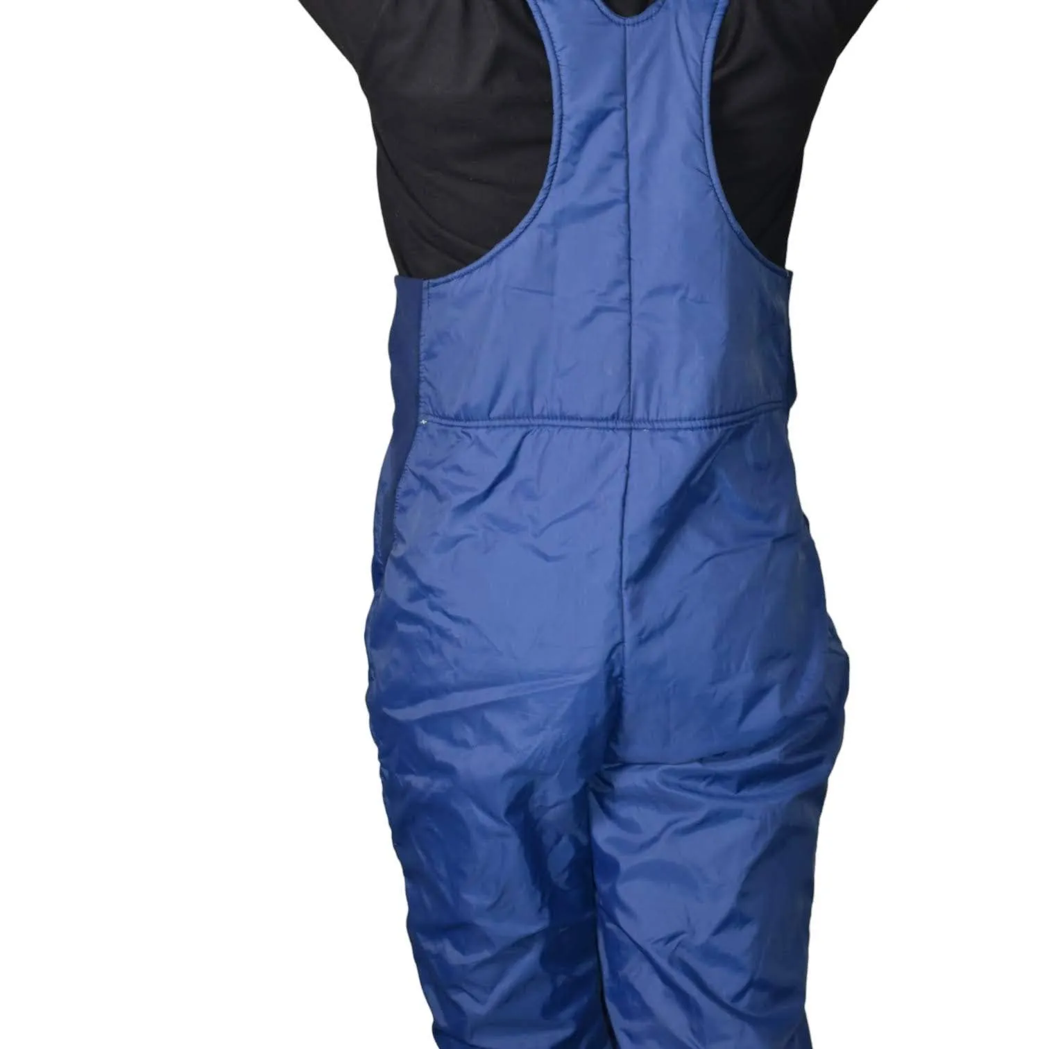White Stag Bib Overall Snow Pants Suspender Jumpsuit Blue Gaiters Snow Suit Ski 80s Size 38 Mens