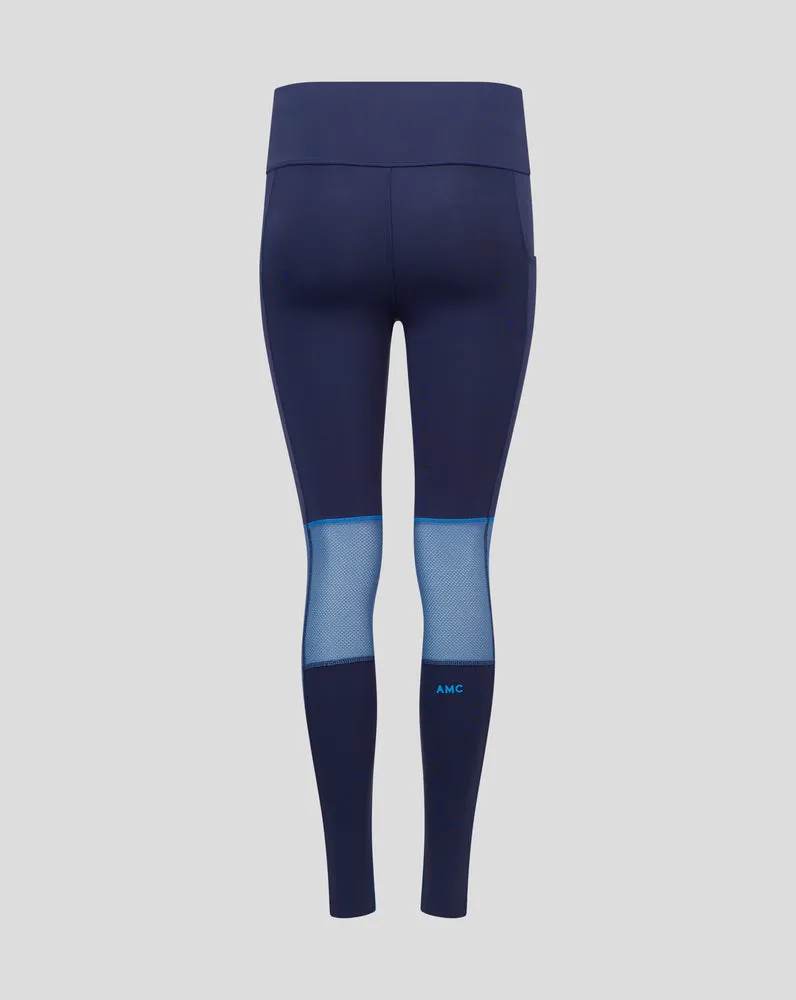 Women's AMC Performance Leggings - Navy, Breathable Tennis Leggings for Women