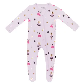 Zippered Footie - Sugar Plum