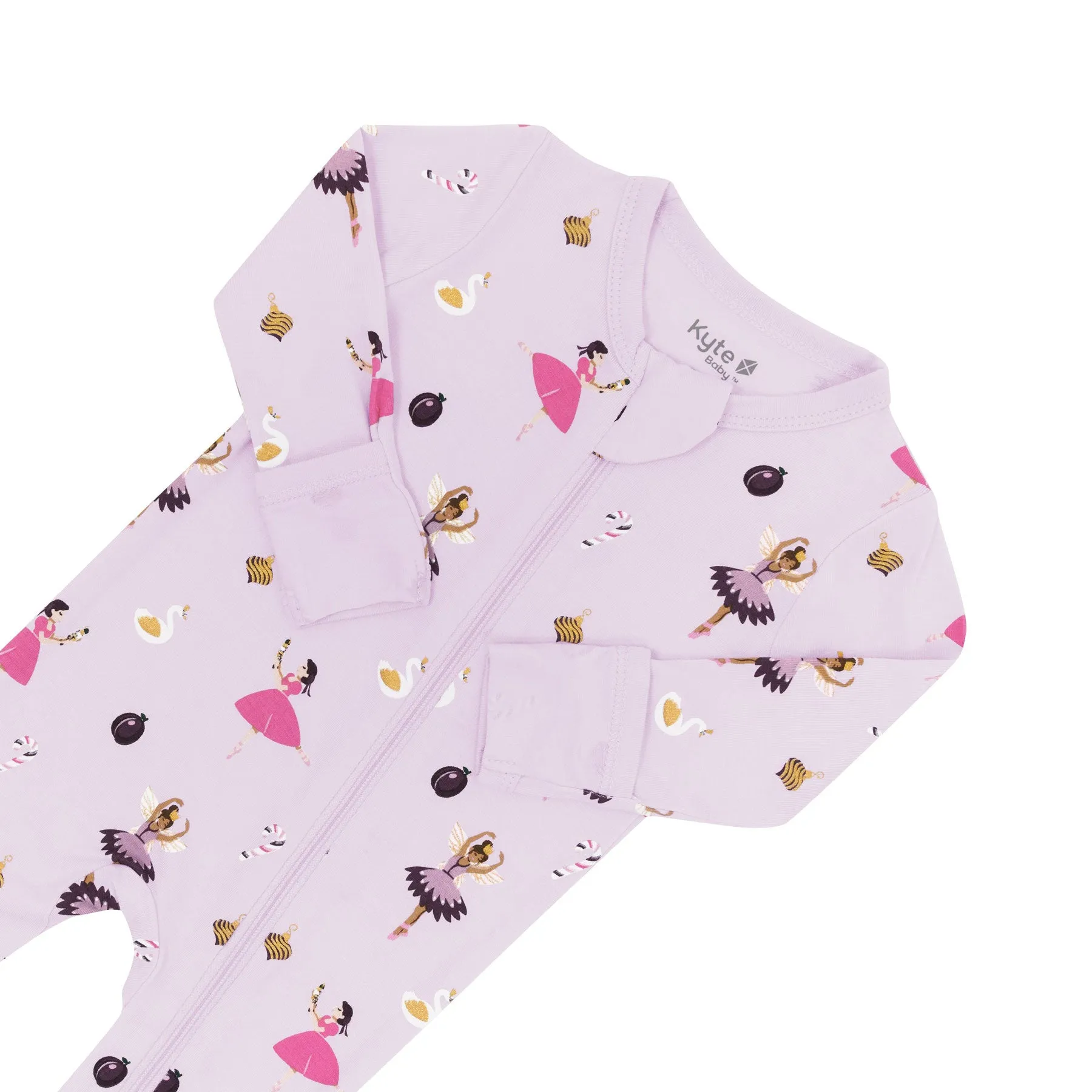 Zippered Footie - Sugar Plum